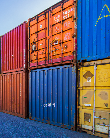 40‑ft weatherproof storage container with lock box for secure inventory. Michigan delivery. Call (517) 331-9399 for quot